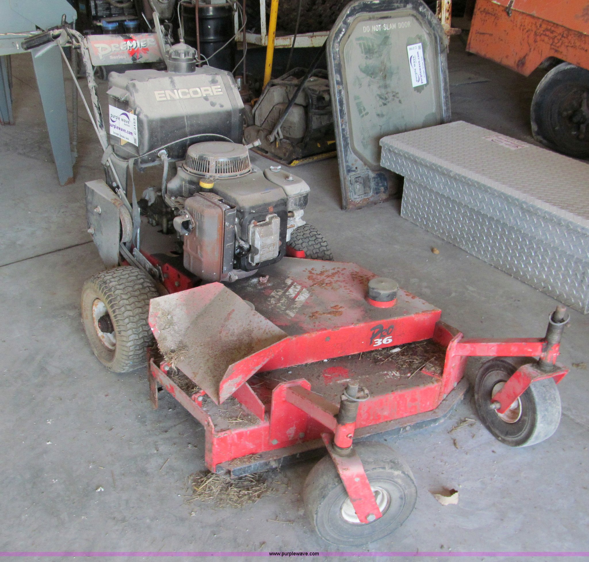Encore Walk Behind Mower Parts