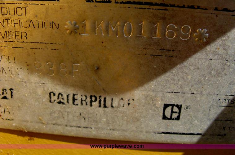 image for item A6395 1995 Caterpillar 938F wheel loader