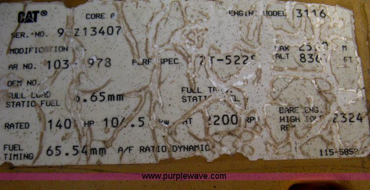 image for item A6395 1995 Caterpillar 938F wheel loader