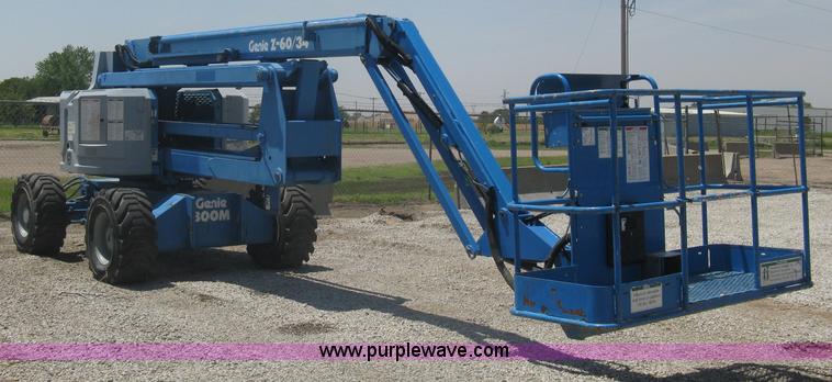 image for item A6402 1996 Genie Z-60/34 articulating boom lift