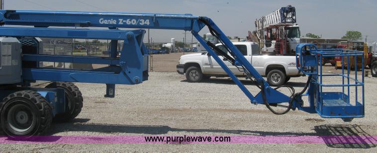 image for item A6402 1996 Genie Z-60/34 articulating boom lift