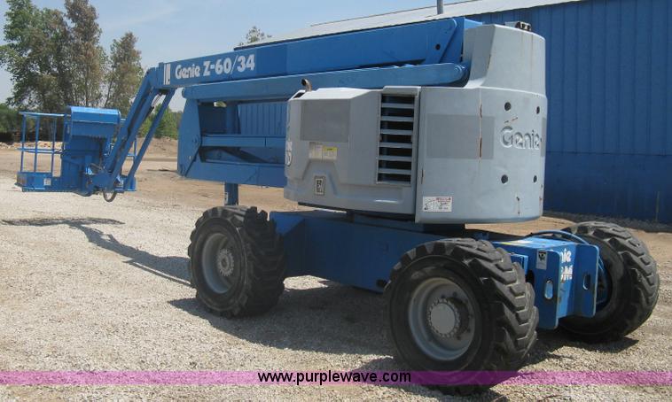 image for item A6402 1996 Genie Z-60/34 articulating boom lift