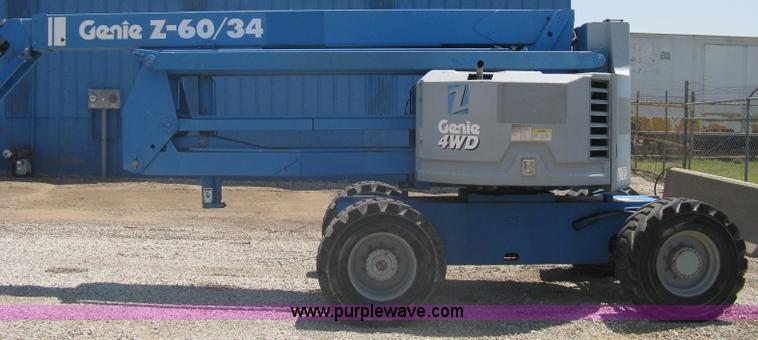 image for item A6402 1996 Genie Z-60/34 articulating boom lift