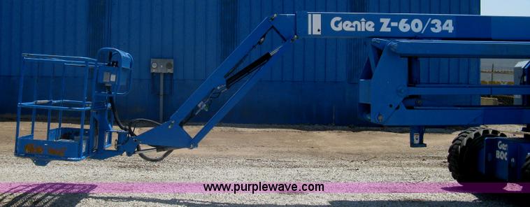 image for item A6402 1996 Genie Z-60/34 articulating boom lift