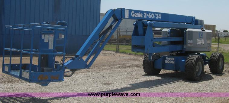 image for item A6402 1996 Genie Z-60/34 articulating boom lift