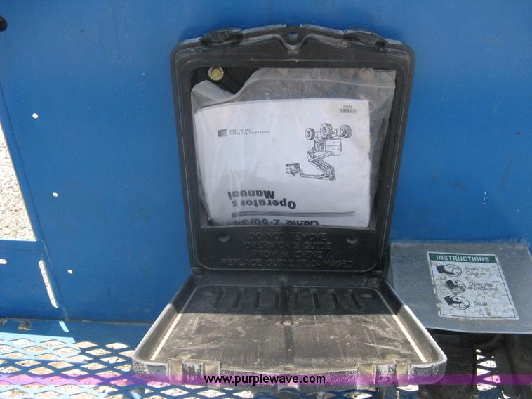 image for item A6402 1996 Genie Z-60/34 articulating boom lift