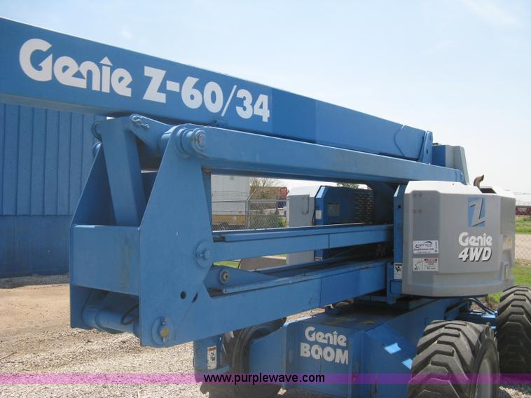 image for item A6402 1996 Genie Z-60/34 articulating boom lift