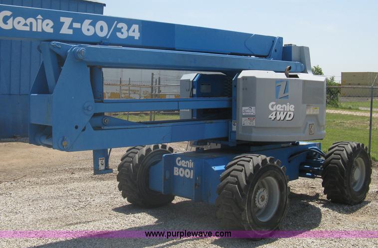 image for item A6402 1996 Genie Z-60/34 articulating boom lift