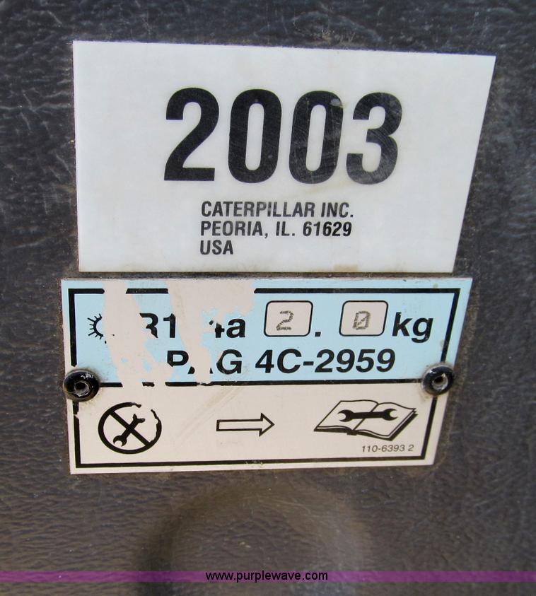 image for item A8313 2004 Caterpillar 740 articulated dump truck