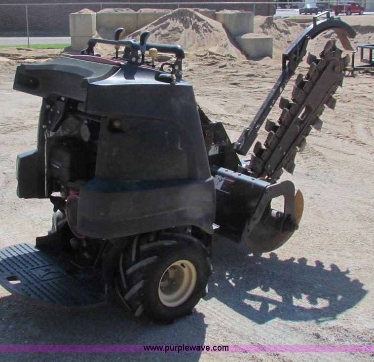image for item B1305 2008 Ditch Witch R150 walk behind trencher