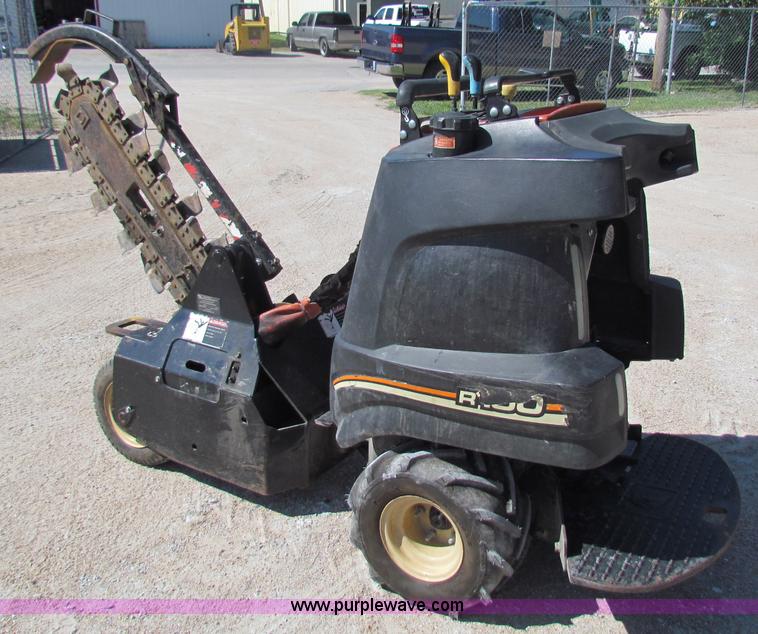 image for item B1305 2008 Ditch Witch R150 walk behind trencher