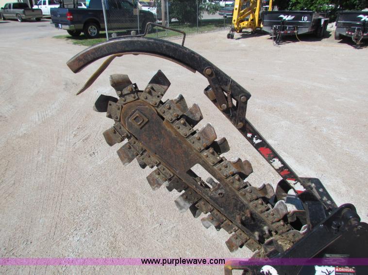 image for item B1305 2008 Ditch Witch R150 walk behind trencher
