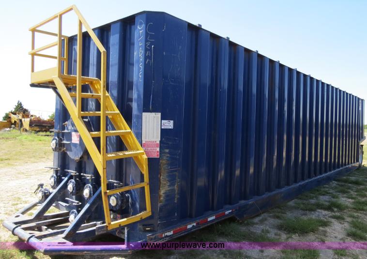 image for item B2359 2005 V.E. Enterprises flat top liquid storage/frac tank