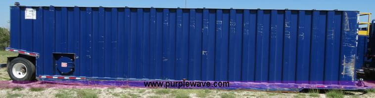 image for item B2359 2005 V.E. Enterprises flat top liquid storage/frac tank