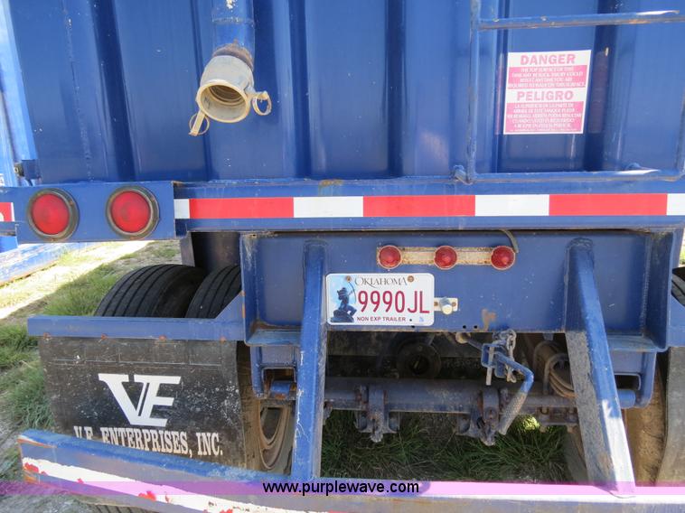 image for item B2359 2005 V.E. Enterprises flat top liquid storage/frac tank