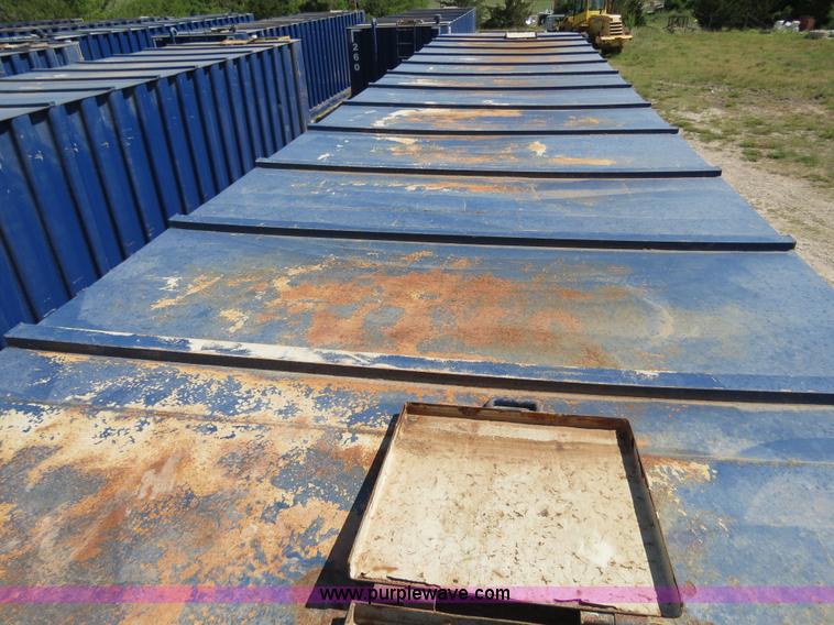 image for item B2359 2005 V.E. Enterprises flat top liquid storage/frac tank