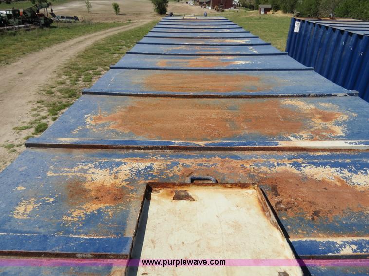 image for item B2359 2005 V.E. Enterprises flat top liquid storage/frac tank