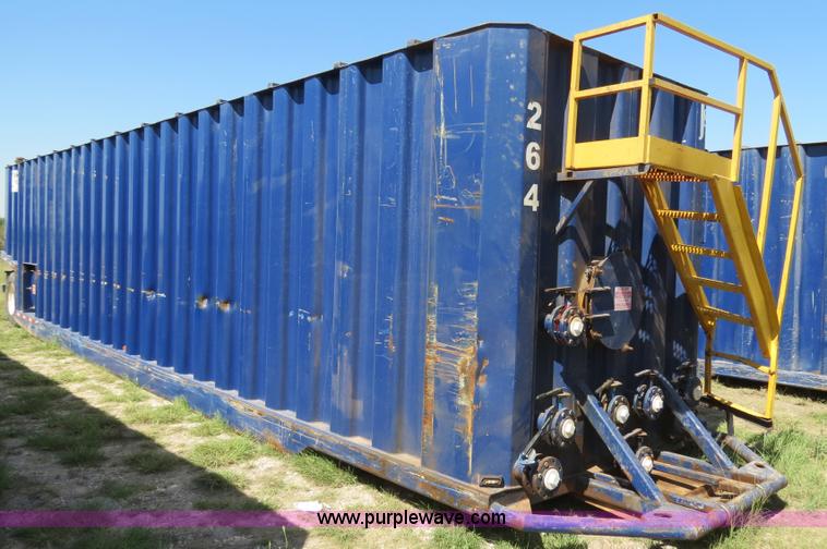 image for item B2360 2005 V.E. Enterprises flat top liquid storage/frac tank