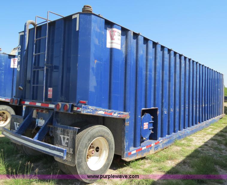 image for item B2360 2005 V.E. Enterprises flat top liquid storage/frac tank