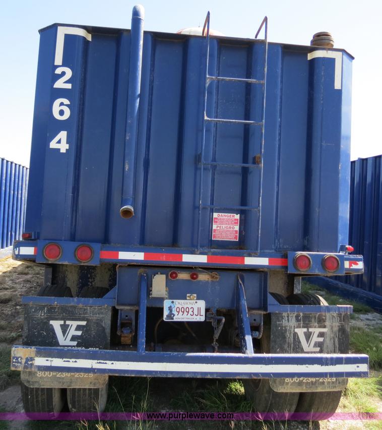 image for item B2360 2005 V.E. Enterprises flat top liquid storage/frac tank