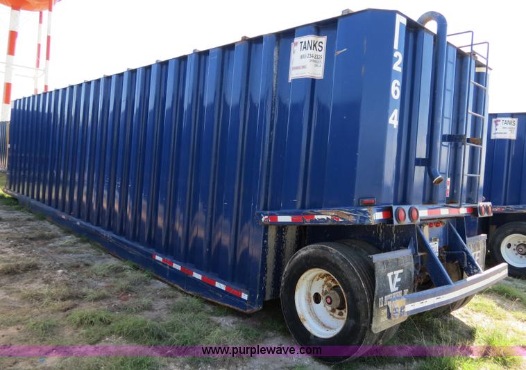 image for item B2360 2005 V.E. Enterprises flat top liquid storage/frac tank