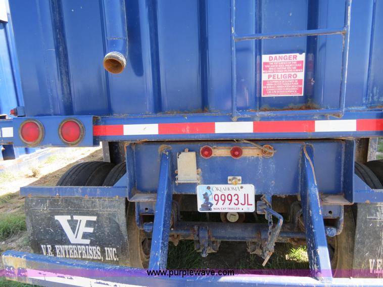 image for item B2360 2005 V.E. Enterprises flat top liquid storage/frac tank