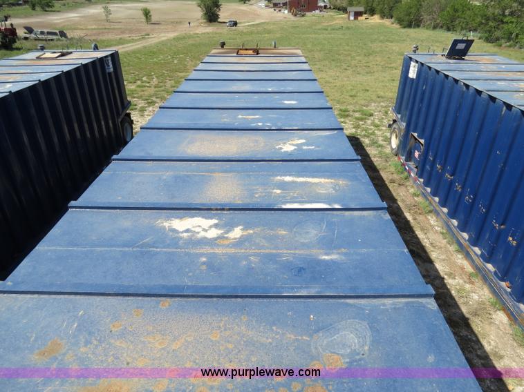 image for item B2360 2005 V.E. Enterprises flat top liquid storage/frac tank