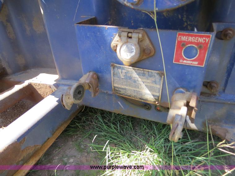 image for item B2360 2005 V.E. Enterprises flat top liquid storage/frac tank