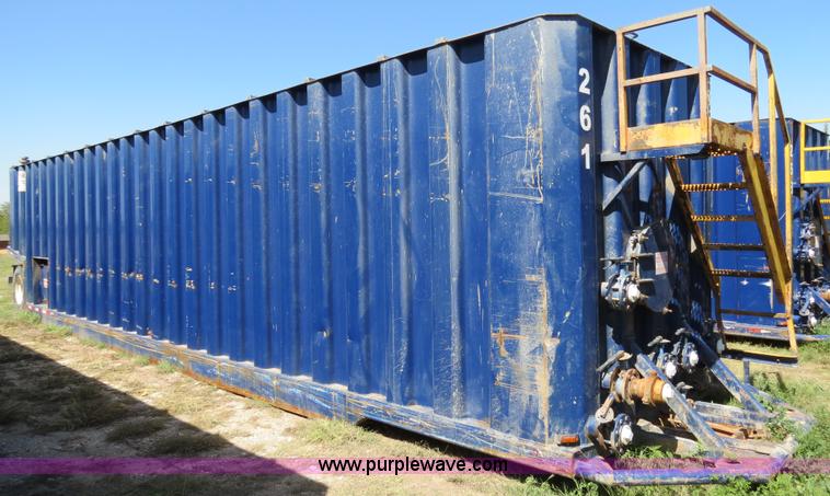 image for item B2361 2005 V.E. Enterprises flat top liquid storage/frac tank