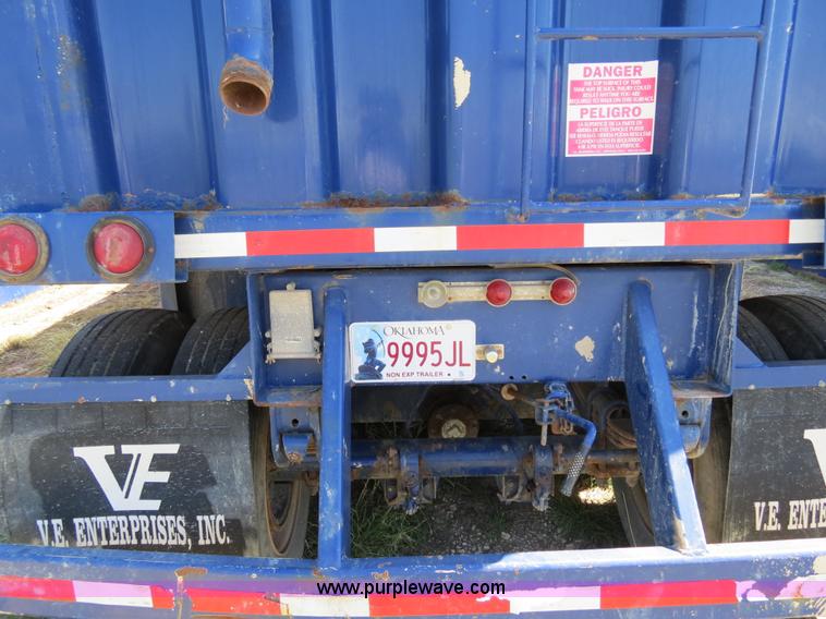 image for item B2361 2005 V.E. Enterprises flat top liquid storage/frac tank