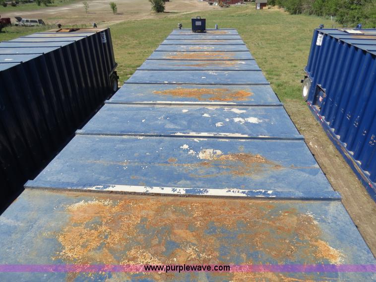 image for item B2361 2005 V.E. Enterprises flat top liquid storage/frac tank