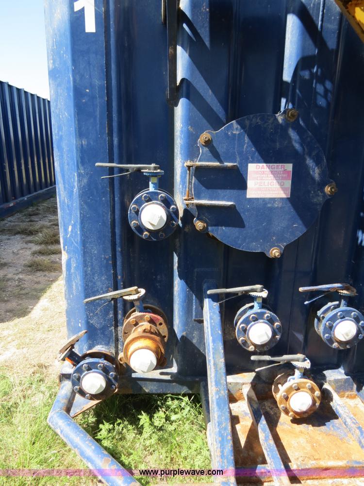 image for item B2361 2005 V.E. Enterprises flat top liquid storage/frac tank