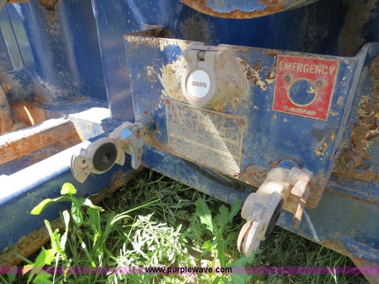 image for item B2361 2005 V.E. Enterprises flat top liquid storage/frac tank