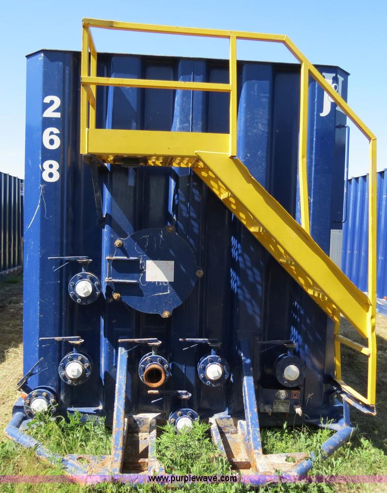 image for item B2362 2005 V.E. Enterprises flat top liquid storage/frac tank