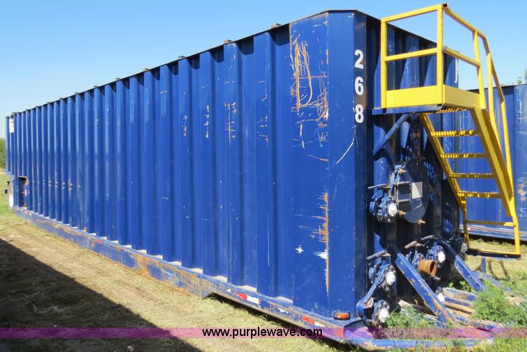 image for item B2362 2005 V.E. Enterprises flat top liquid storage/frac tank