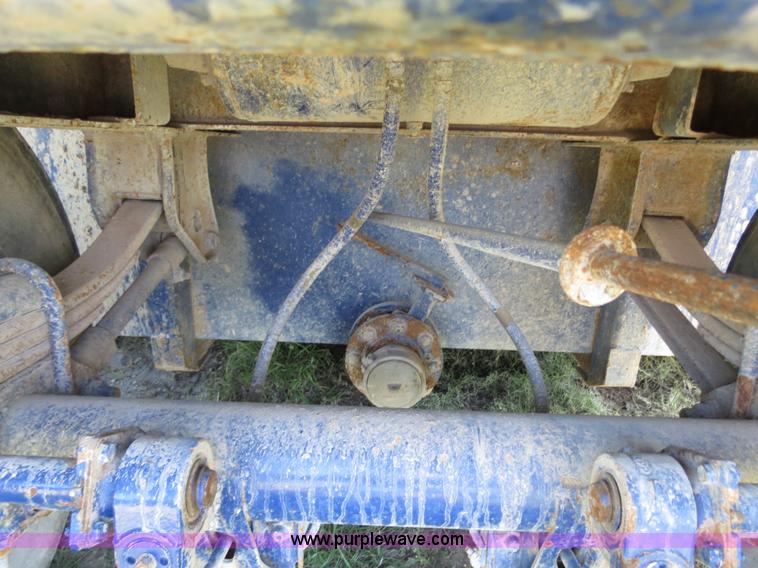 image for item B2362 2005 V.E. Enterprises flat top liquid storage/frac tank