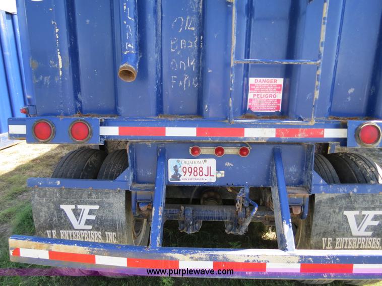 image for item B2362 2005 V.E. Enterprises flat top liquid storage/frac tank