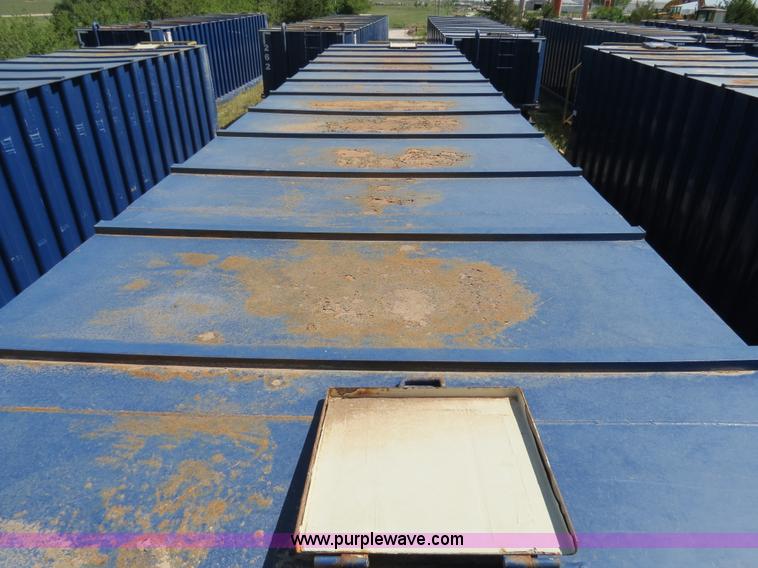 image for item B2362 2005 V.E. Enterprises flat top liquid storage/frac tank