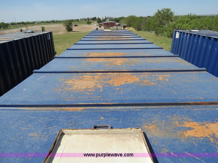 image for item B2362 2005 V.E. Enterprises flat top liquid storage/frac tank