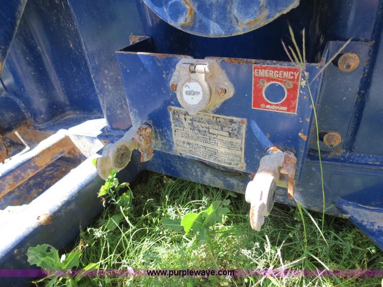 image for item B2362 2005 V.E. Enterprises flat top liquid storage/frac tank