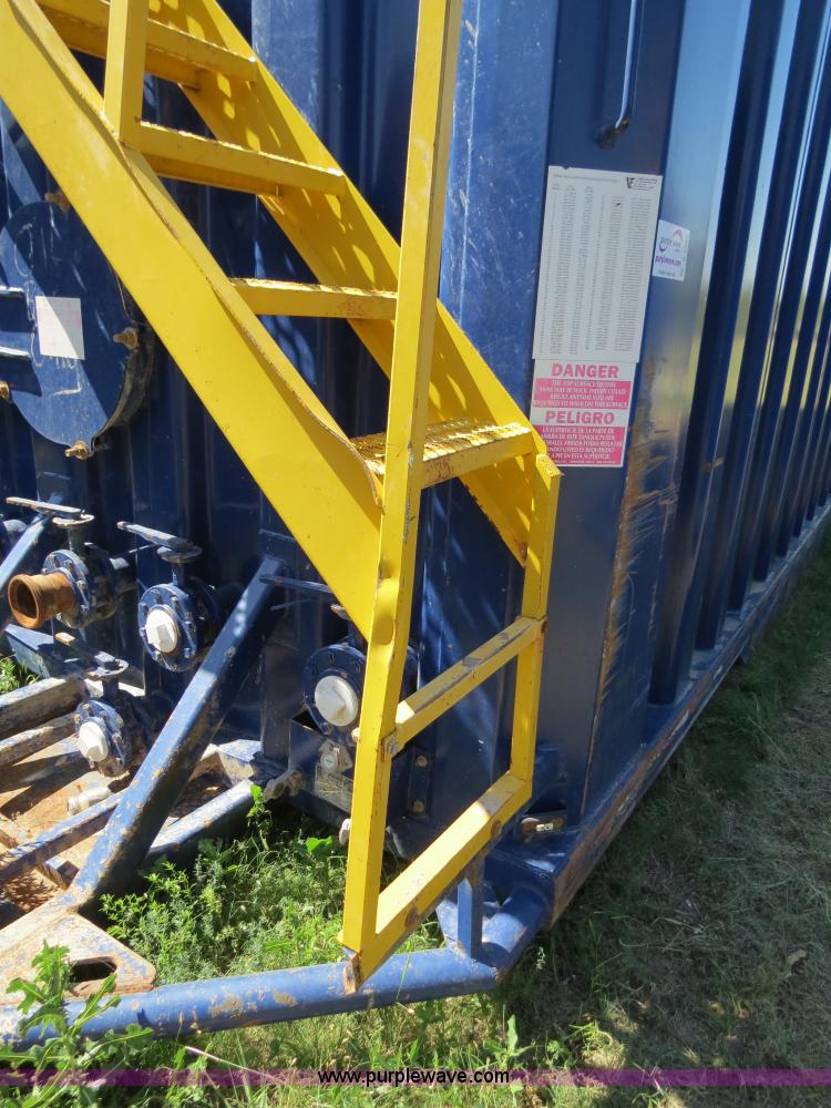 image for item B2362 2005 V.E. Enterprises flat top liquid storage/frac tank