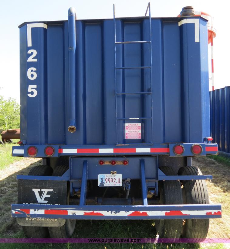 image for item B2363 2005 V.E. Enterprises flat top liquid storage/frac tank