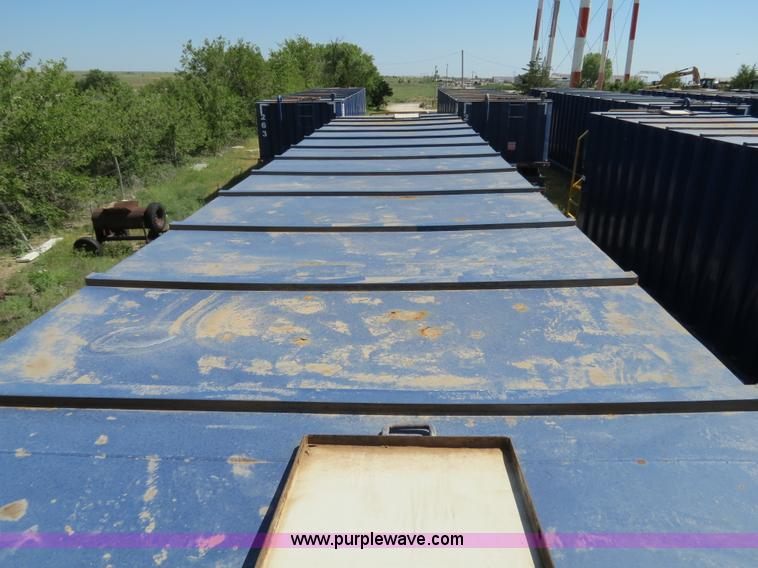 image for item B2363 2005 V.E. Enterprises flat top liquid storage/frac tank