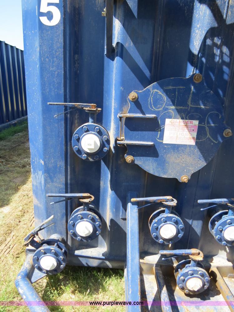 image for item B2363 2005 V.E. Enterprises flat top liquid storage/frac tank