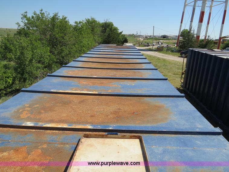 image for item B2364 2005 V.E. Enterprises flat top liquid storage/frac tank