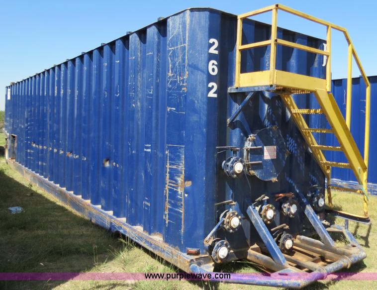 image for item B2365 2005 V.E. Enterprises flat top liquid storage/frac tank