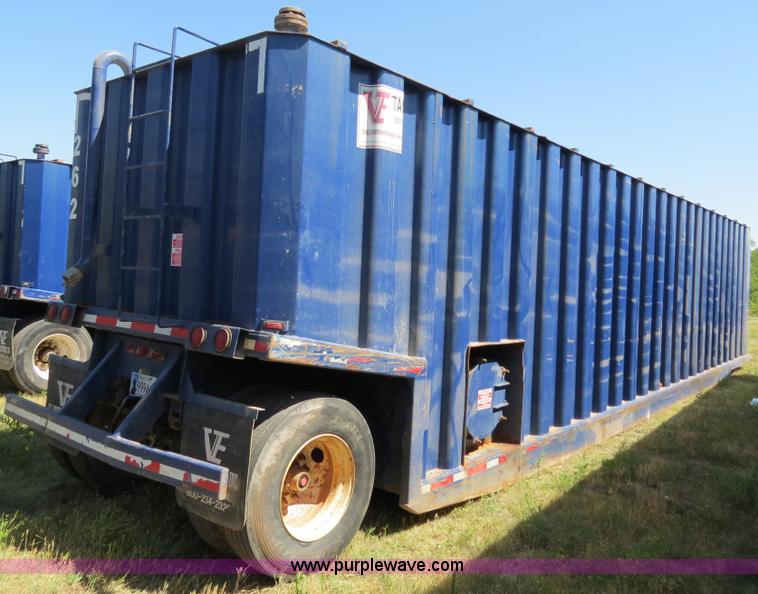 image for item B2365 2005 V.E. Enterprises flat top liquid storage/frac tank
