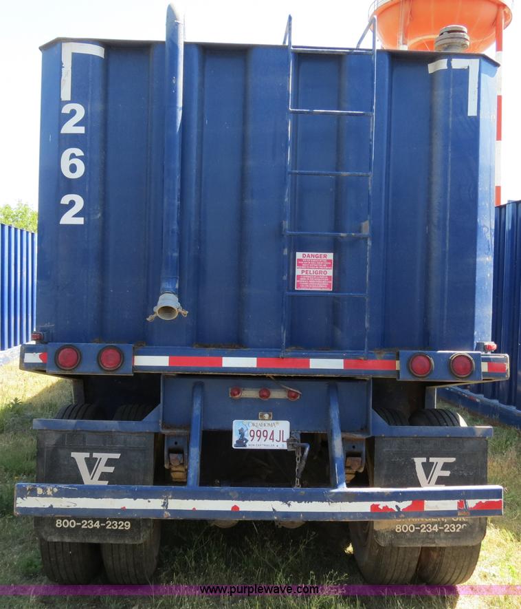 image for item B2365 2005 V.E. Enterprises flat top liquid storage/frac tank