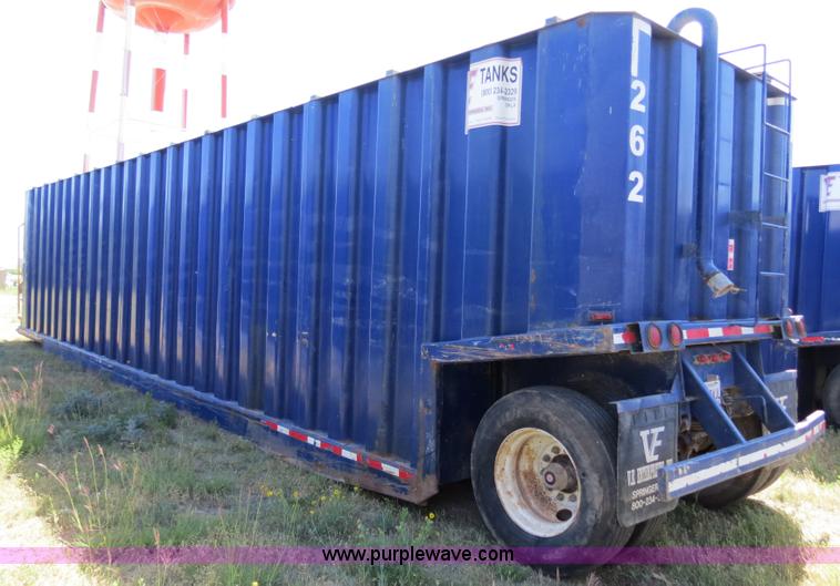 image for item B2365 2005 V.E. Enterprises flat top liquid storage/frac tank