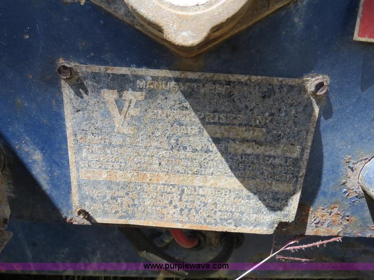 image for item B2365 2005 V.E. Enterprises flat top liquid storage/frac tank